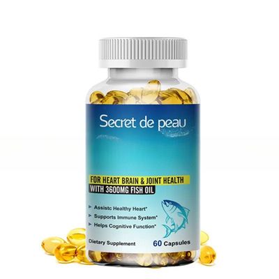 OEM/ODM Dha  Triple Strength Fish Oil Omega-3 Fish Oil 1400 mg  850 mg Active Omega-3